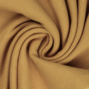 50x60cm cuffs ribbed 2x2 mustard