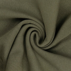 50x60cm cuffs ribbed 2x2 khaki green