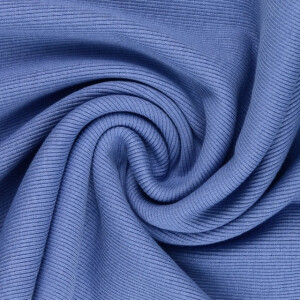 50x60cm cuffs ribbed 2x2 blue