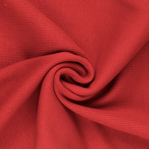 50x60cm cuffs ribbed 2x2 red