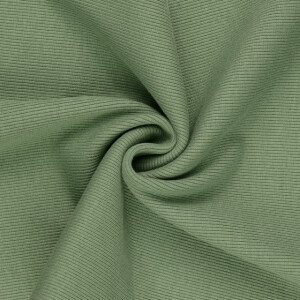 50x60cm cuffs ribbed 2x2 khaki green