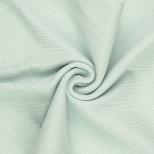 50x60cm cuffs ribbed 2x2 light mint