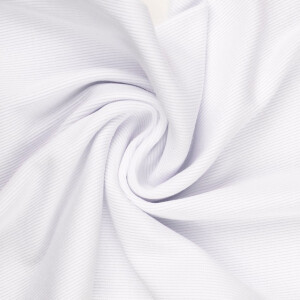 50x60cm cuffs ribbed 2x2 white