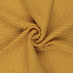 50x60cm cuffs ribbed 2x2 mustard
