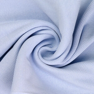 50x60cm cuffs ribbed 2x2 light blue