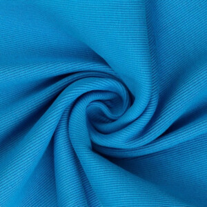 50x60cm cuffs ribbed 2x2 aqua
