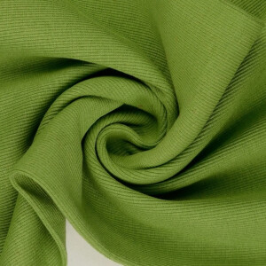 50x60cm cuffs ribbed 2x2 apple green