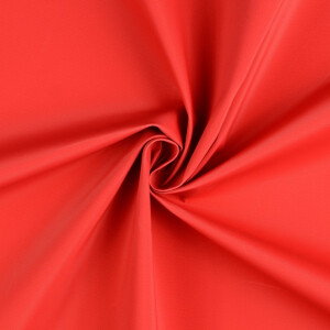 Outdoor fabric coated solid red