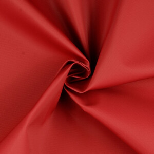 Outdoor fabric coated solid red