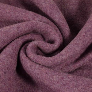 Wool felt melange purple