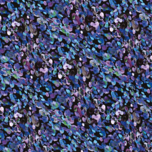 Jogging fabric digital printed abstract dots indigo