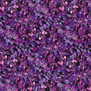 Jogging fabric digital printed abstract dots purple
