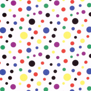 Burlington colorful dots white