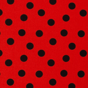 Burlington dots red/black