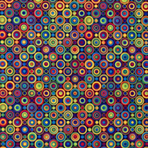 Burlington circles multicolor