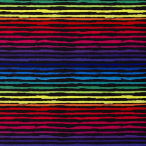 Burlington colorful stripes black