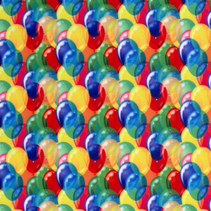 Burlington digital print balloons multicolor