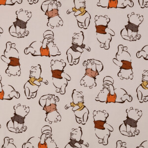 cotton jersey Winnie the Pooh offwhite