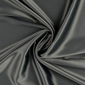 satin fabric solid grey