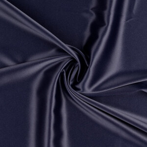 satin fabric solid navy