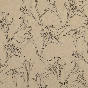 viscose linen flowers sand