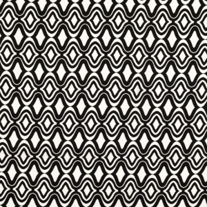 viscose poplin abstract black