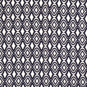 viscose poplin abstract navy