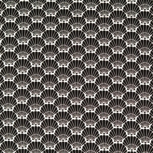 viscose poplin shells black