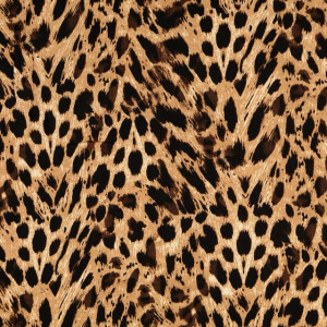 viscose satin fur beige