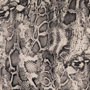 viscose satin fur grey