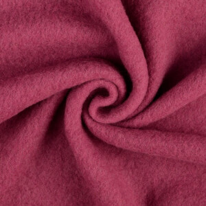 Wool fleece solid old rose