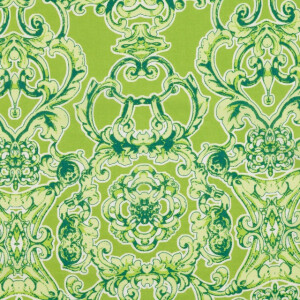 cotton voile baroque red