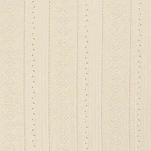 cotton voile embroidered abstract beige