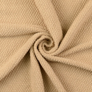 terry jersey knitted sand