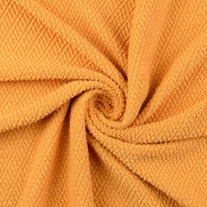terry jersey knitted mustard
