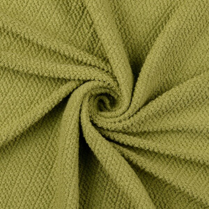 terry jersey knitted green