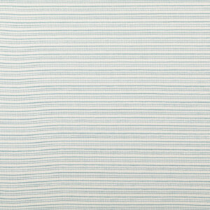 French Terry yarn dyed stripes turquoise