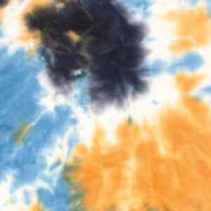 french terry tie-dye black