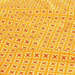 viscose poplin abstract ocher