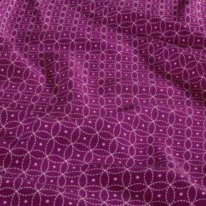 viscose poplin abstract pink