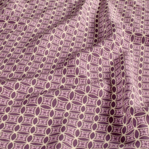 viscose poplin abstract pink