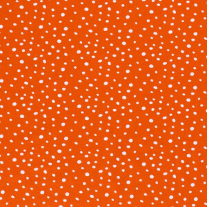 cotton jersey spots orange