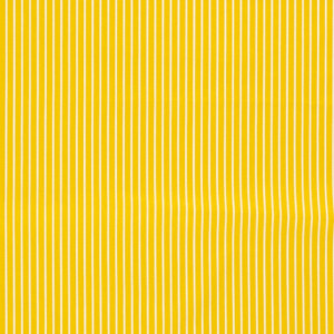 Cotton Poplin Printed Stripes Yellow