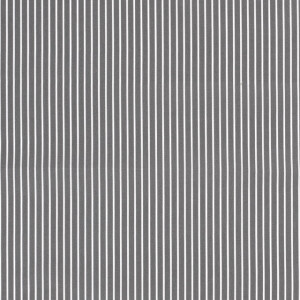 Cotton Poplin Printed Stripes Dark grey