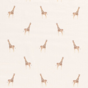 Cotton Jersey giraffes offwhite