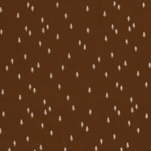 Cotton Jersey trees brown