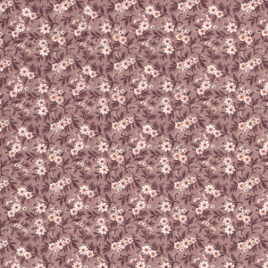 Cotton Jersey flowers lavender