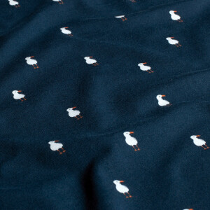 cotton jersey seagulls navy