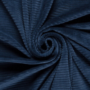 nicky ribbed jersey coarse steel blue