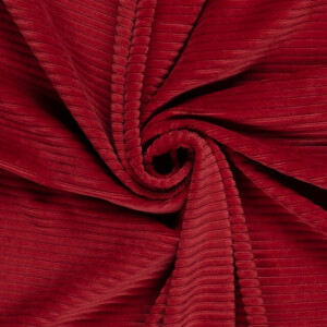 nicky ribbed jersey coarse dark red